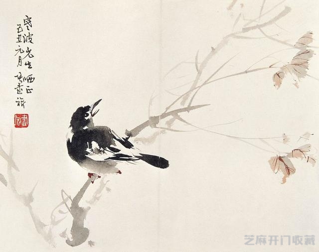 “白粉画家”——张书旂花鸟画大全