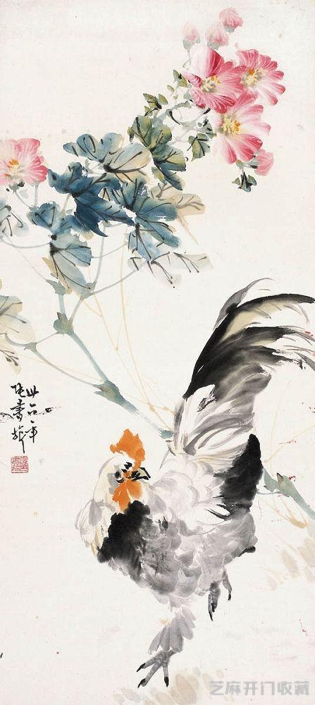 “白粉画家”——张书旂花鸟画大全