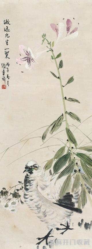“白粉画家”——张书旂花鸟画大全
