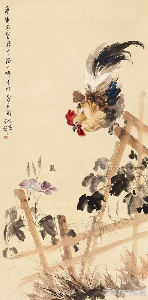 “白粉画家”——张书旂花鸟画大全