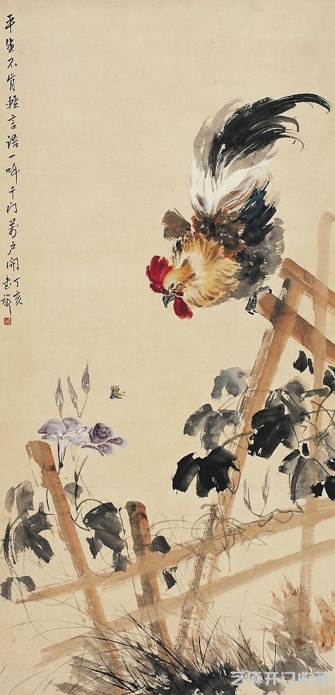 “白粉画家”——张书旂花鸟画大全