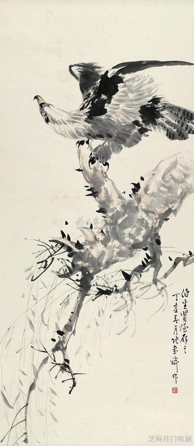 “白粉画家”——张书旂花鸟画大全