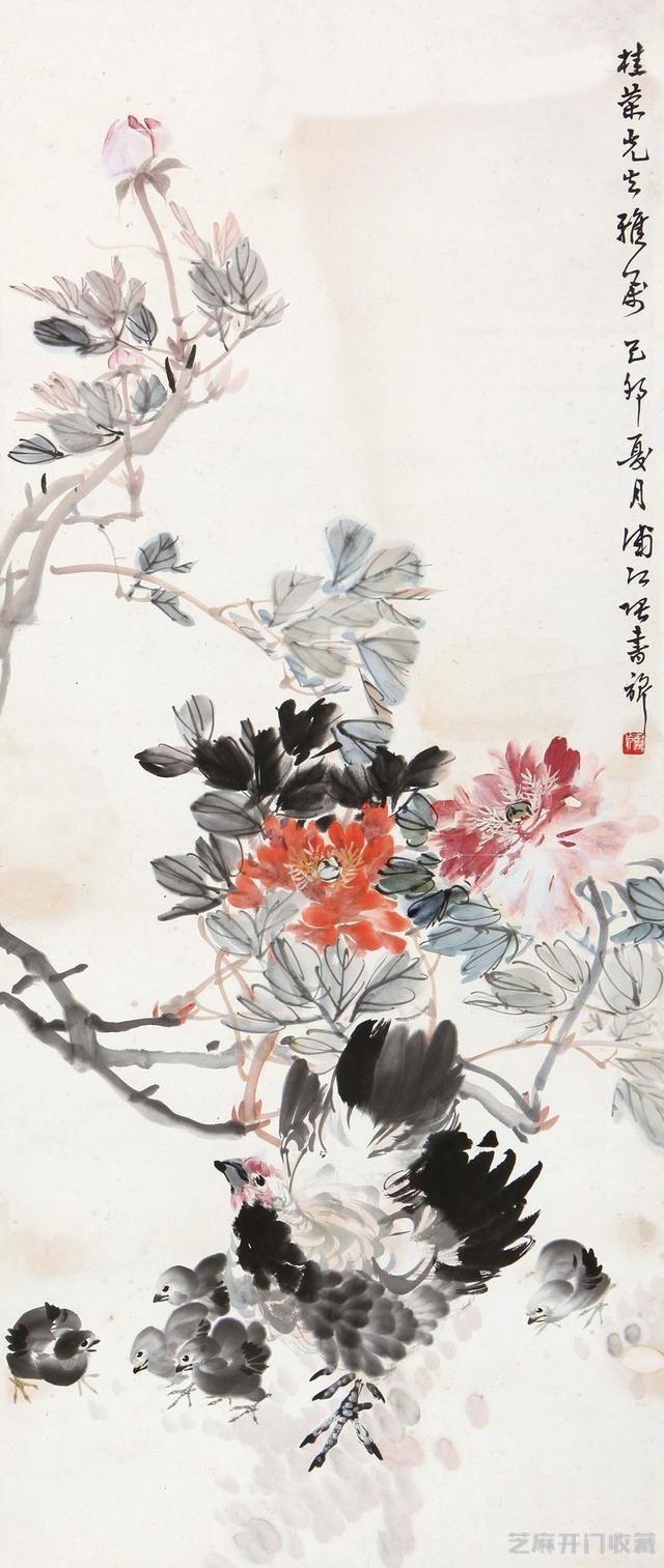 “白粉画家”——张书旂花鸟画大全
