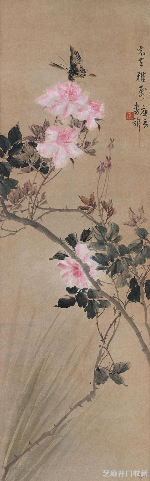 “白粉画家”——张书旂花鸟画大全