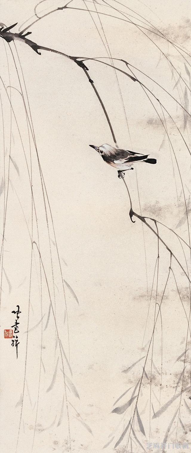 “白粉画家”——张书旂花鸟画大全