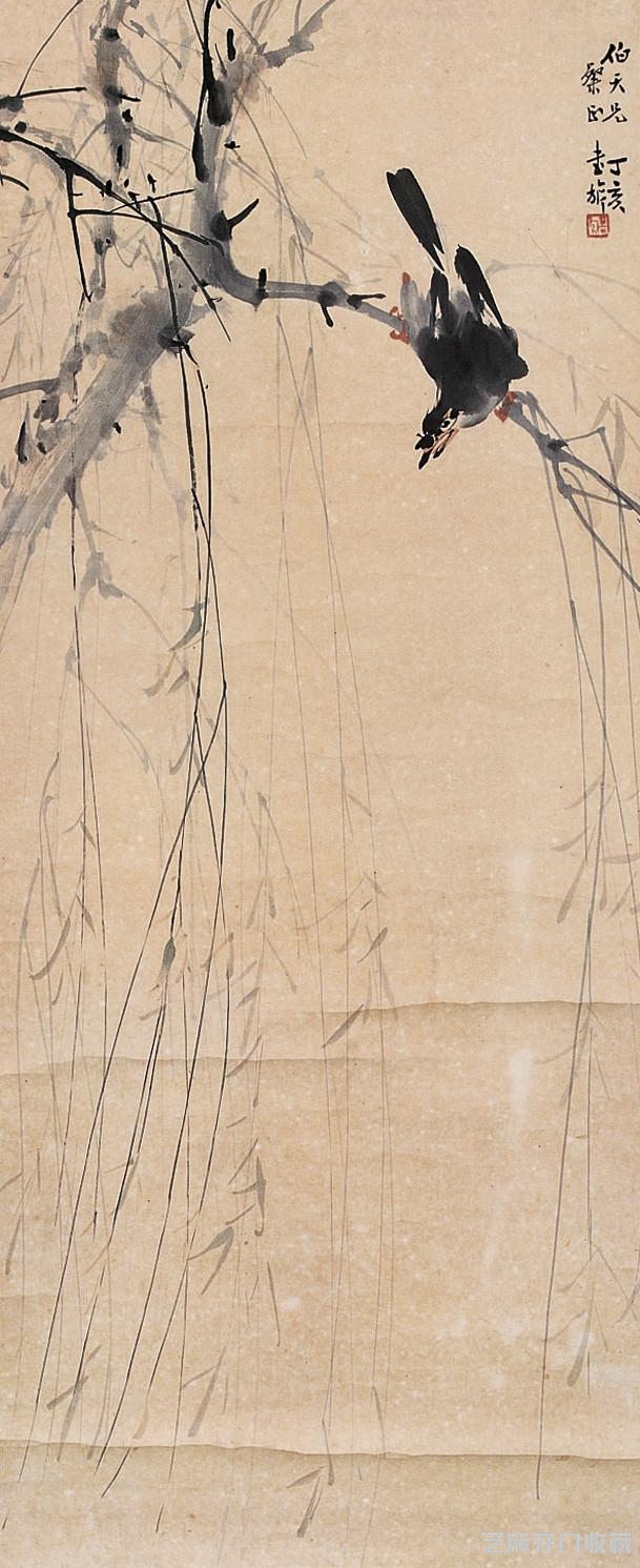 “白粉画家”——张书旂花鸟画大全