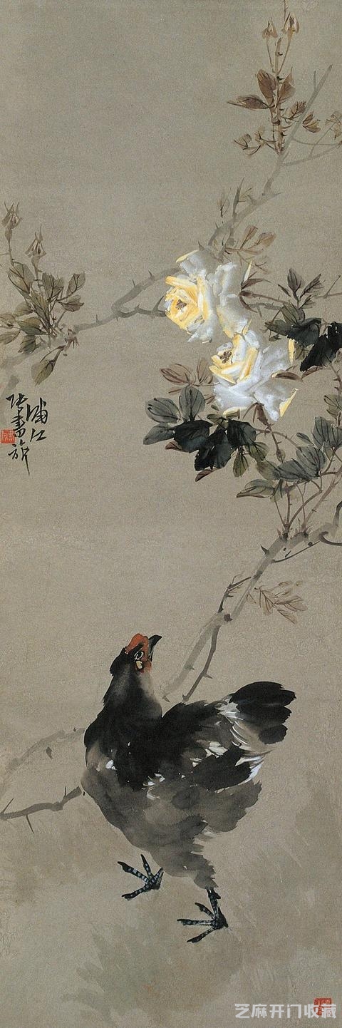 “白粉画家”——张书旂花鸟画大全