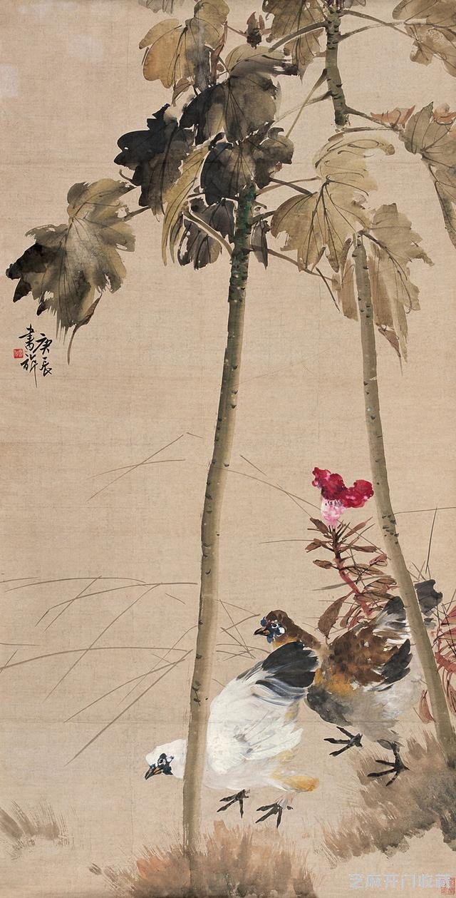 “白粉画家”——张书旂花鸟画大全