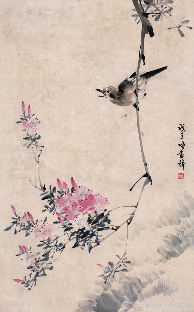 “白粉画家”——张书旂花鸟画大全