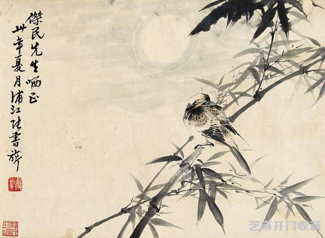 “白粉画家”——张书旂花鸟画大全