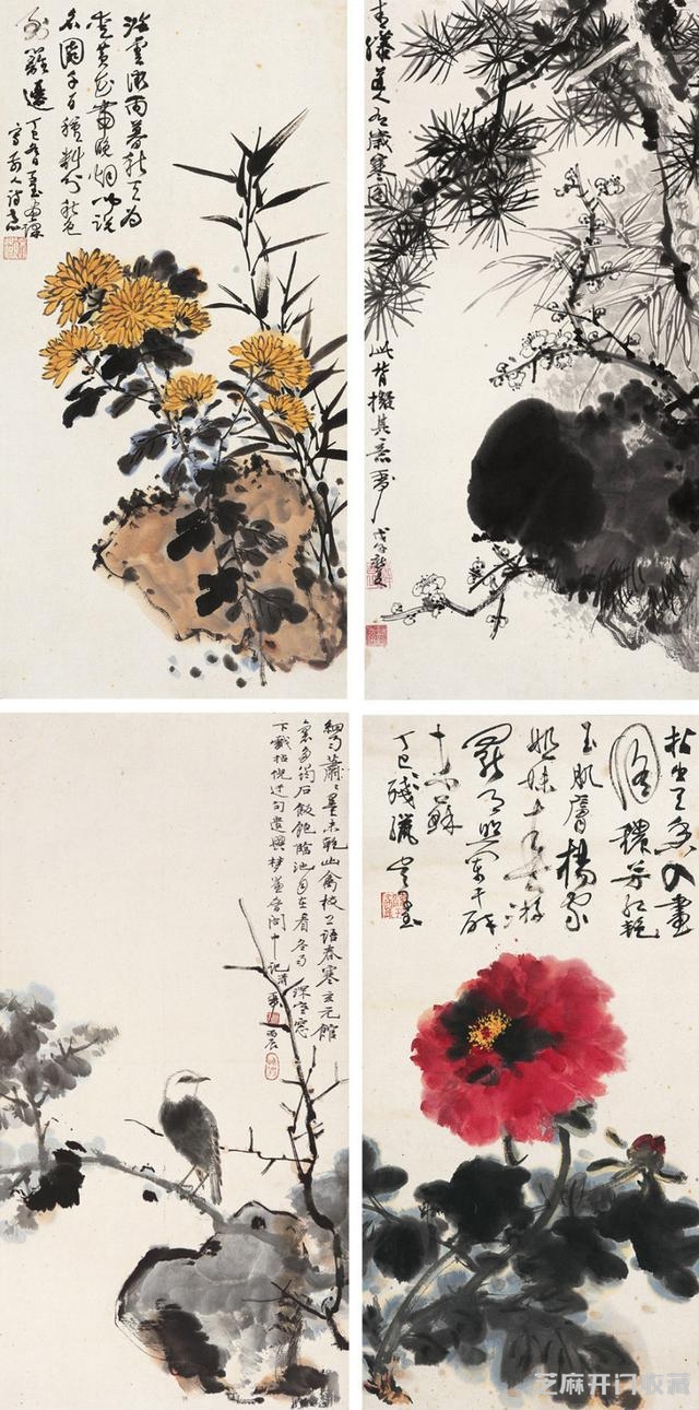 吴灏花鸟作品集萃