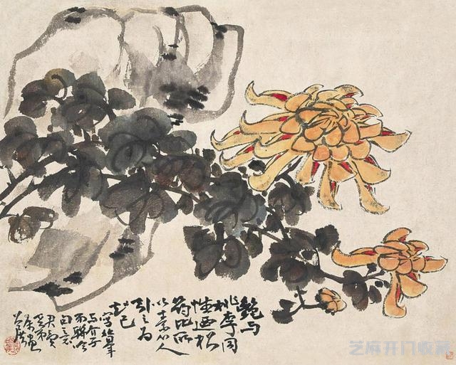 谢公展画作集萃