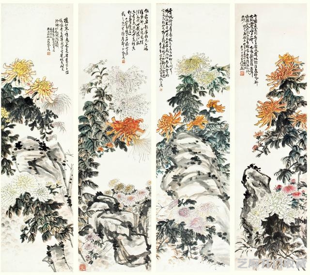 谢公展画作集萃
