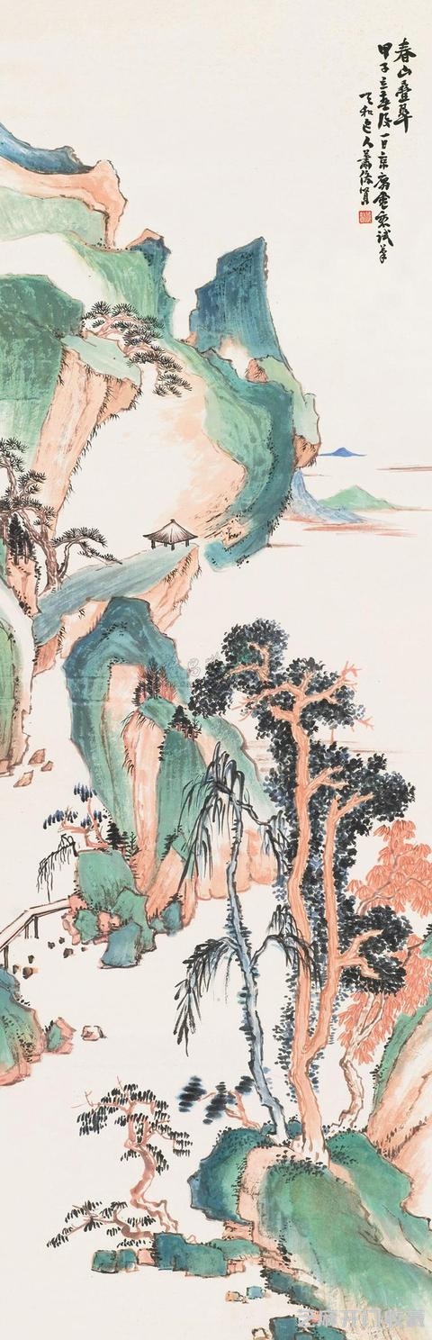 萧俊贤——集宋、元诸家之长而自成一家的山水画大家