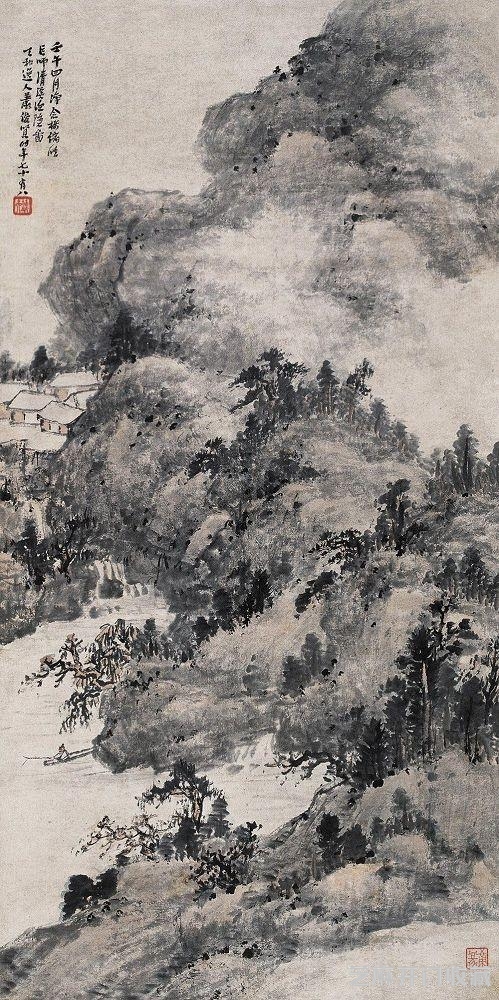 萧俊贤——集宋、元诸家之长而自成一家的山水画大家