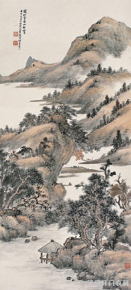 萧俊贤——集宋、元诸家之长而自成一家的山水画大家