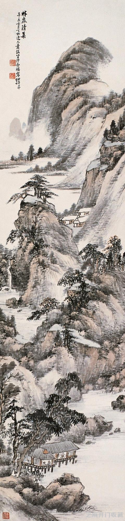 萧俊贤——集宋、元诸家之长而自成一家的山水画大家