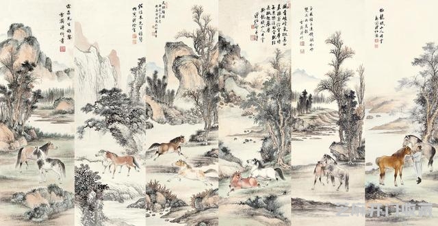 67年后溥儒的《山水》又渡海回来了