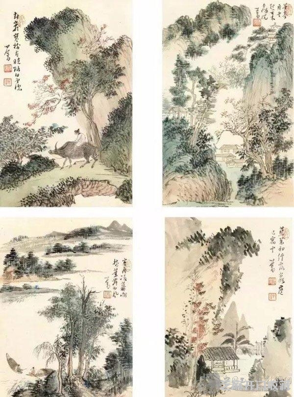 欣赏｜溥儒《出岫忘机》册
