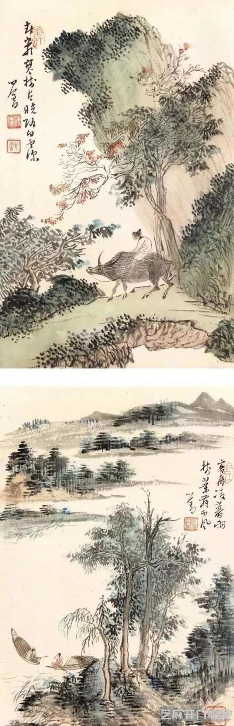 欣赏｜溥儒《出岫忘机》册