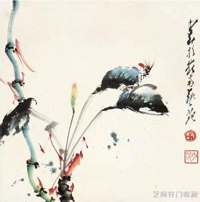 赵少昂｜少年做工谋生，谦卑自比寒蝉（120幅）