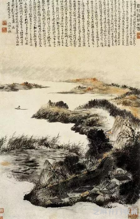四大画僧的书画世界，这才是中国画