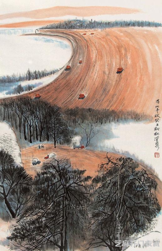 “长安画派”三根柱子 赵望云 石鲁 何海霞“陕西三杰”
