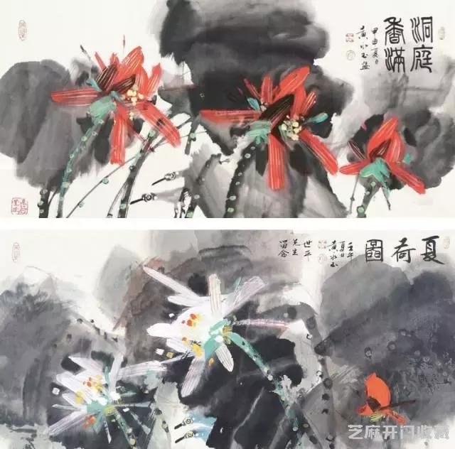 “鬼才”黄永玉笔下的荷花