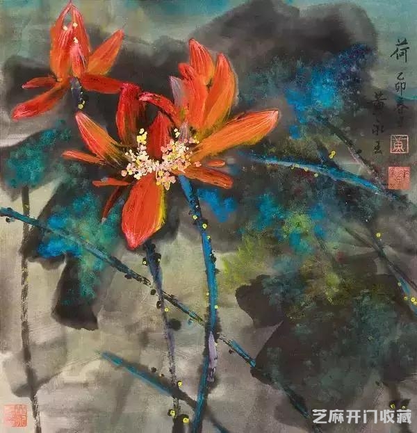“鬼才”黄永玉笔下的荷花