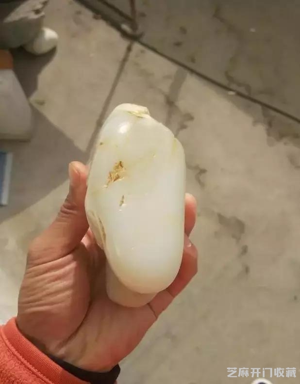 真正的极品羊脂白玉籽料原石！