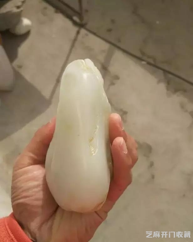 真正的极品羊脂白玉籽料原石！