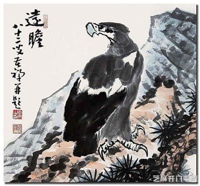 李苦禅：我画鹰是有绝招的