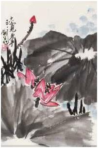 李苦禅大师的百鹰图