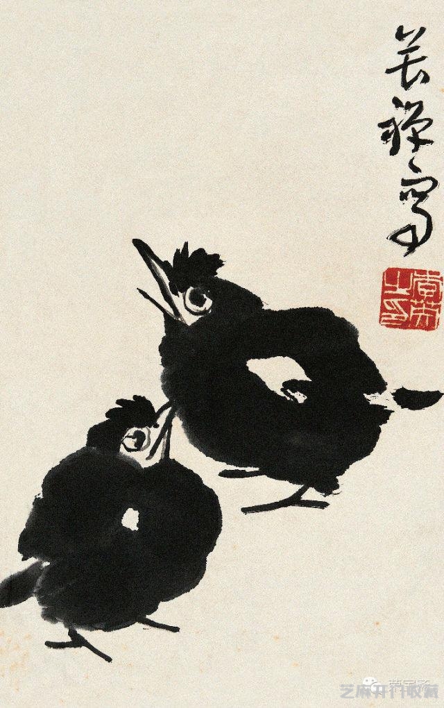 李苦禅作品欣赏