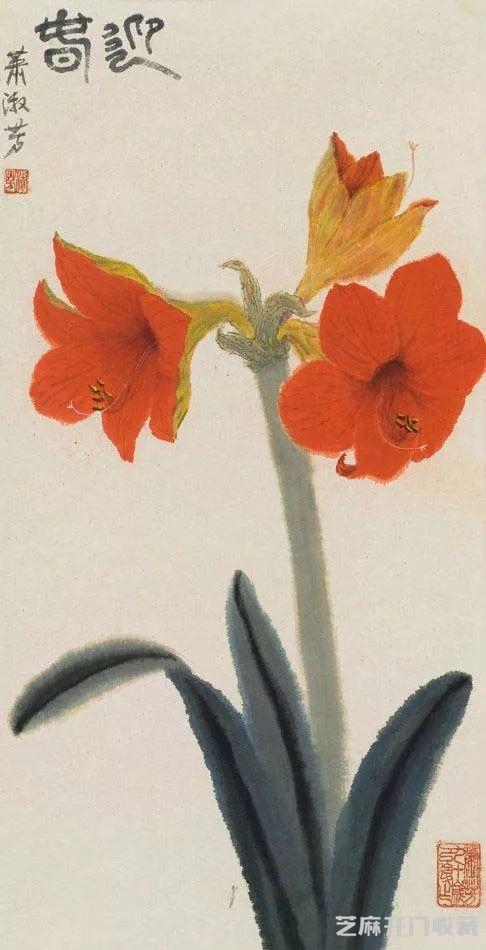 萧淑芳｜漫步在春天里，邂逅在百花间（120幅）