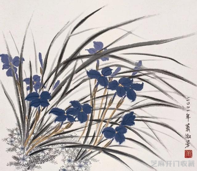 萧淑芳｜漫步在春天里，邂逅在百花间（120幅）