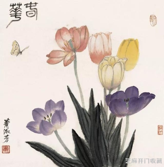 萧淑芳｜漫步在春天里，邂逅在百花间（120幅）