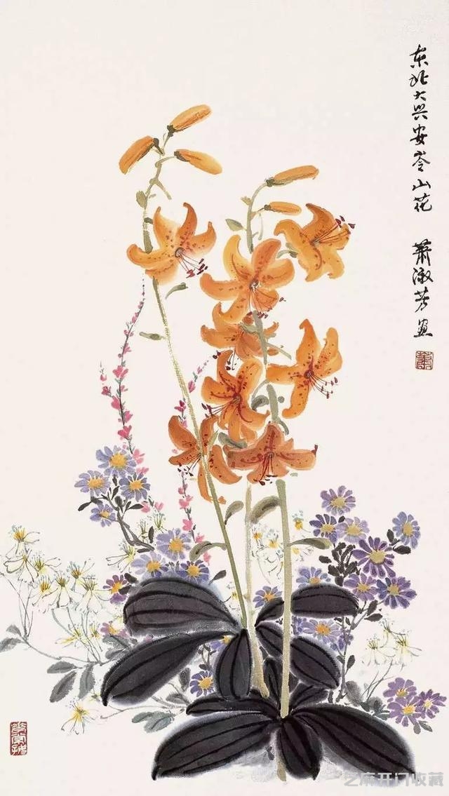 萧淑芳｜漫步在春天里，邂逅在百花间（120幅）