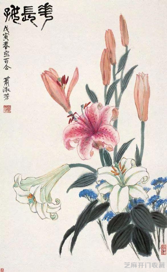 萧淑芳｜漫步在春天里，邂逅在百花间（120幅）