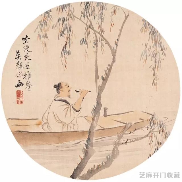 吴观岱人物作品欣赏
