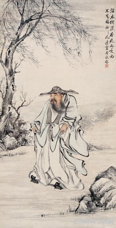 吴观岱人物作品欣赏