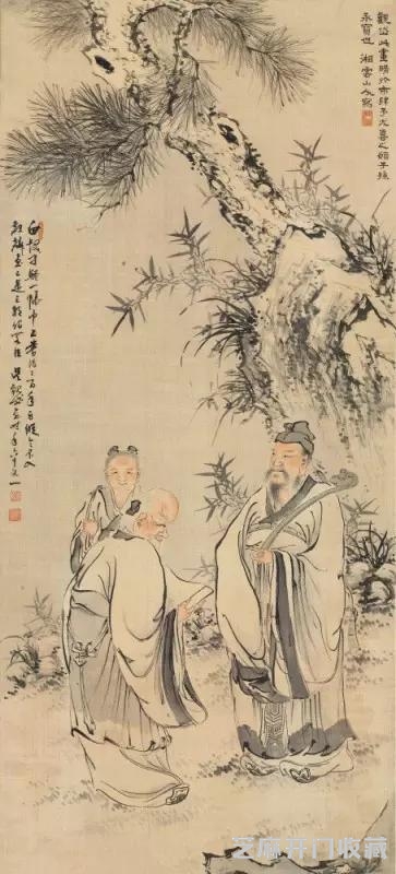 吴观岱人物作品欣赏