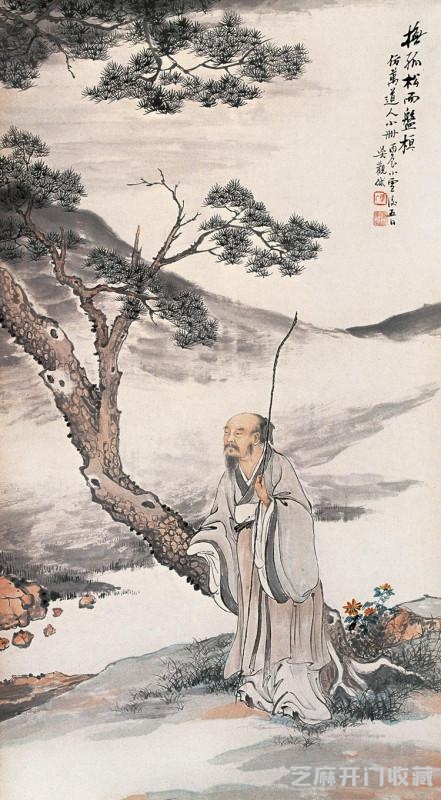 吴观岱人物作品欣赏