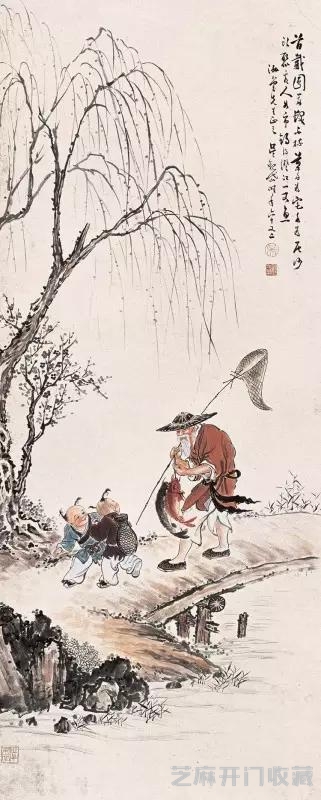 吴观岱人物作品欣赏