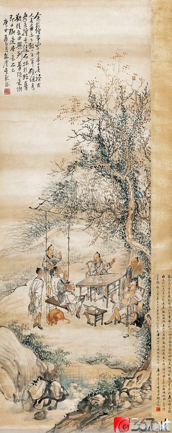 人物工笔-吴观岱