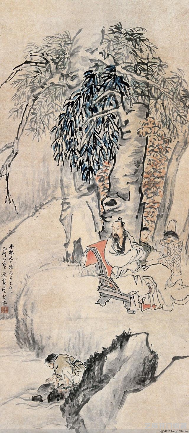 人物工笔-吴观岱