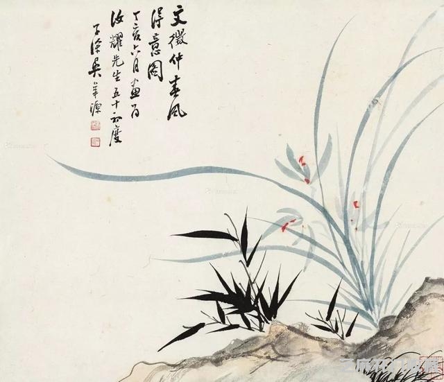 吴子深｜为中国美术史留下浓重的一笔（90幅）