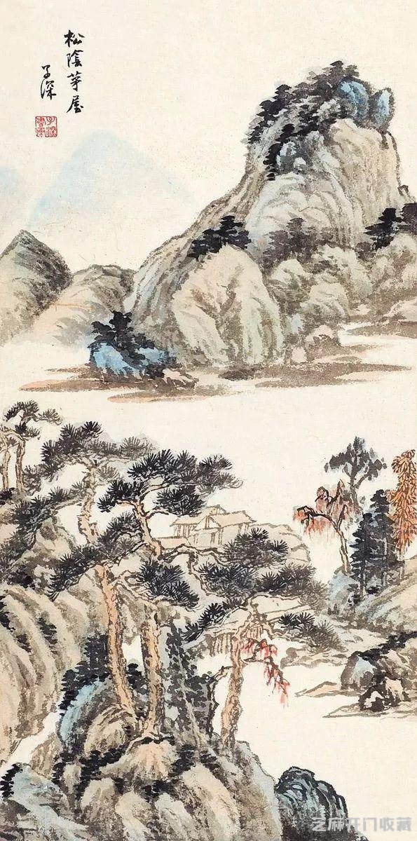 吴子深｜为中国美术史留下浓重的一笔（90幅）