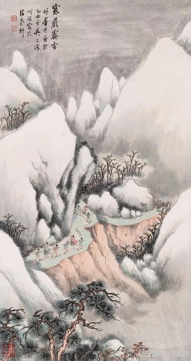 吴子深｜为中国美术史留下浓重的一笔（90幅）