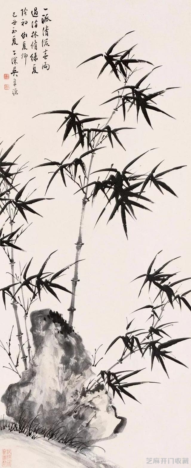 吴子深｜为中国美术史留下浓重的一笔（90幅）